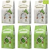 Elf-Family Bio Konjak Nudeln Ultra Low Carb Shirataki Vegan Glutenfrei-270g x6er Box(12 pack), Instant ohne kohlenhydrate/Keto/Kalorienarme/Fettfrei/Zuckerfrei -Spaghetti&Fettuccine