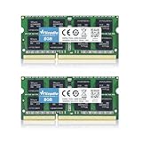 16Go Kit(2x8Go) DDR3/DDR3L Laptop Memory RAM 1600MHz CL11 SO-DIMM Wlizedle PC Arbeitsspeicher PC3-12800/PC3L-12800 204-Pin 1.35V/1.5V Non-ECC 2Rx8 Upgrade Notebook Speicher Modul für Subnotebook, Grün