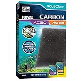 Fluval Aktivkohle für Filter, Rucksack für Aquarium, AquaClear AC20/30, 1 Stück