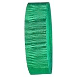 QCKNKMGG Leinen-Baumwollgewebe, einfarbig, Nähen, Gepäck, Nylon, B, 38 mm breit, Polypropylen-Gurtband für Taschengurte, Griffe, Gepäck-/Ladungsumreifung (grün, 38 mm x 4,57 m)