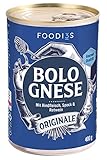 3Foodies | Bolognese Originale | Gourmet Qualität | 400g | Nudelsauce Mit Hackfleisch Vom Rind