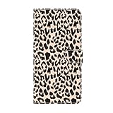 Handyhülle für Samsung Galaxy S6 Edge +／S6 Edge Plus Hülle PU Leder Klapphülle Magnet Stoßfeste Kartenfach Klappbar Schutzhülle Silikon Case Cover mit Muster Motiv Flip Handytasche - Leopardenmuster