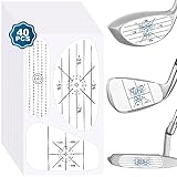 OSDUE Rechtshänder Golf Impact Tape, 120 Stück Golfschläger Schlagaufkleber, Golf Schwungtrainer Trainingshilfen Swing Trainer für Eisen, Holz-Putter, Übungsschwung Trainingshilfe