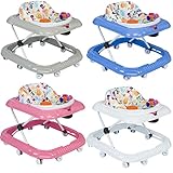 Toys store Baby Gehwagen Gehfrei Lauflernwagen Babywalker Lauflernhilfe Dido (Grau)