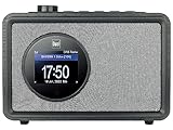 Dual Internetradio DAB+ Digitalradio UKW Radio mit Bluetooth und Akku WLAN Wecker Farbdisplay CR 501