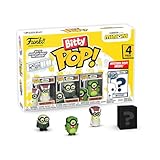 Funko Bitty Pop! Minions - Frankenbob 4PK - Frankenbob, Bride Kevin, Creature Mel und eine Überraschungs-Mini-Figur - 0.9 Inch (2.2 cm) - Minions 2 Sammlerstück - Geschenkidee Fans