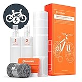 Luxshield E Bike Lackschutzfolie für eBike, Pedelec, Elektro fahrrad, E-Bike, MTB etc. - 21-teiliges Rahmen-Set gegen Steinschlag - Transparent & selbstklebend