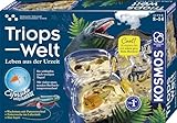 KOSMOS 633073 Triops-Welt, Leben aus der Urzeit. Urzeitkrebse erforschen. Komplett-Set mit extra großem Becken. Experimentierkasten.