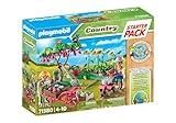 PLAYMOBIL Country 71380 Starter Pack Bauernhof Gemüsekarten, ab 4 Jahren