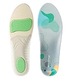 2 Stück Einlegesohlen orthopädisch bei Plantarfasziitis，plattfuß einlagen Für einlagen schuhe damen，einlegesohlen herren,Hohe Arch Support für Schuheinlagen，Verteilt Fußdruck fersensporn einlegesohle