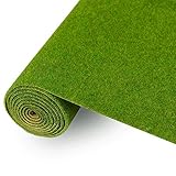 Evemodel 100*41 cm Grasmatte- Landschaftsbau Farblich Sortiert Wiesen Matte, Modelleisenbahnrasen Rasenmatte Grasmatte Gras Minigarten Bonsai Dekor