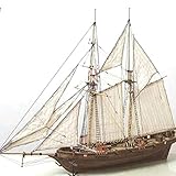 Holzschiff Modelle DIY Schiffsmodell Kit Schiffbausatz Segelschiff Modellbausatz holz Schiff Bausatz Flaggschiff Holzmodell Spielzeug