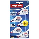 Tipp-Ex Mini Pocket Maus Korrekturroller, Blisterverpackung mit 5 Stück