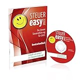 STEUEReasy 2022, clevere Schritt-für-Schritt Steuersoftware für die Steuererklärung 2021, für Steuer-Anfänger, CD-Version für Windows 8, 10 und 11 in frustfreier Verpackung (FFP)