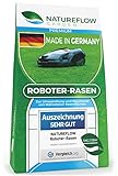 Premium Rasensamen für Mähroboter 10kg Made in Germany - Roboter Grassamen - Schnellkeimend und Vital - Selbstdüngend für pflegeleichten Garten