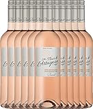 Fleur de d'Artagnan Rosé Côtes de Gascogne Plaimont Roséwein 12 x 0,75l VINELLO - 12 x Weinpaket inkl. kostenlosem VINELLO.weinausgießer