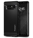 Spigen Rugged Armor Hülle Kompatibel mit Samsung Galaxy Note 8 -Matte Black