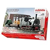 Märklin 29133 Modellbahn Modelleisenbahn Start Up Startpackung Mein Start 230 Volt, Spur H0 Startset. Lokomotive, Wagen, Schienen und Steuergerät im Starterset enthalten