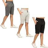 COMEOR Sporthose Herren Kurz – Kurze Hosen Männer Laufshorts Baumwolle Shorts