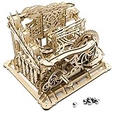 Own1one Kugelbahn Bausatz, 3D Puzzle Murmelbahn Holzbausatz für Erwachsene, Kugelbahn 3D Holzpuzzle für Kinder und Erwachsene