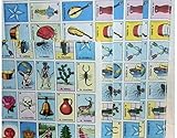 6 x authentische mexikanische Loteria Bingo Chalupa Spiel Poster Rollen um Bretter zu machen