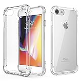 AVANA Bumper für iPhone SE 2022 / SE 2020/8 / 7 Hülle Schutzhülle Durchsichtig Case TPU Cover Kratzfest Klar Kantenschutz - Transparent