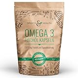 Omega 3 Kapseln Hochdosiert – 400 Fischöl Kapseln Hochdosiert - Reines Omega 3 Öl Aus Nachhaltigem Fischfang – 1000mg Omega3 Fettsäuren Pro Kapsel – Mit Omega 3 Triglyceride EPA DHA - Laborgeprüft