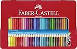 Faber-Castell 112435 - Buntstifte Colour Grip 2001, 36er Metalletui