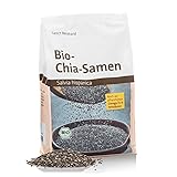 Sanct Bernhard Bio Chia-Samen reich an pflanzlichen Omega-3- und Omega-6-Fettsäuren, Inhalt 1000 g