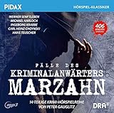 Fälle des Kriminalanwärters Marzahn / Die komplette 14-teilige Krimi-Hörspielreihe (Pidax Hörspiel-Klassiker)