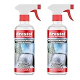 BRESTOL® Antibeschlagspray 2x 300 ml - Antibeschlag Antibeschlagmittel Klarsichtspray Antifog Glasreiniger Spiegelreiniger Fensterreiniger Bad-Spiegelreiniger Dampfverhinderer