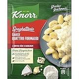 Knorr Spaghetteria Sauce Quattro Formaggi 4 Sorten Käse und Basilikum, 1er Pack (1 x 250 ml)