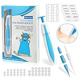 Stielwarzen Entfernen Schnell Kit, Skin Tag Remover Kit 2 in 1 für Micro bis Large (2 mm-8 mm), sicher und schmerzlos, Schmerzfrei Stielwarzen Entfernungsgerät Sicher für die meisten Körperteile