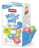 animonda Milkies Selection, Katzenmilch portioniert, 20 Cups à 15 g