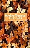 Pocket Planner 2024-2025: Purse Size Monthly Calendar with Holidays and Inspirational Quotes