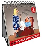 Uli Stein Postkartenkalender 2026: Tischkalender mit Spiralbindung und 53 Postkarten zum Heraustrennen und Versenden (Uli Stein Kalender 2026)