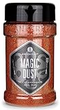 Ankerkraut Magic Dust, BBQ-Rub, Marinade für Fleisch, Gewürzmischung zum Grillen, 230g im Streuer