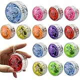 Golgner 15 Stück LED Licht YoYo, Kunststoff Responsive Yoyo, Reaktives Kugellager JoJo, JoJo Leuchtend, JoJo Spielzeug für Anfänger und Kinder, für Party Gastgeschenk, Preise