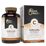 Curcuma Extrakt - 100 Kapseln - Curcumin Gehalt einer Kapsel entsprich ca. 15.750 mg Kurkuma Pulver - Hochdosiert mit 98% Extrakt - Laborgeprüft - Vegan