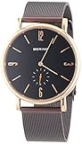 BERING Unisex Analog Funk Collection Armbanduhr mit Edelstahl Armband und Saphirglas 53739-262