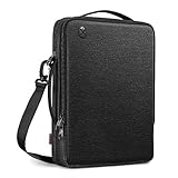 FINPAC Tasche Hülle für 14' MacBook Pro M3 M2 M1 Pro/Max 2023-2021, 13,6' MacBook Air M3 2024/ M2 2022, 13' MacBook Pro/Air M1, 13.5' Surface Laptop/Book, Tragbar Laptoptasche Schultertasche Sleeve