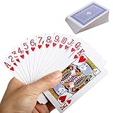 Adsfvs Magische Pokerkarten - Cooler Close-Up Magic Cards Trick,Zauberrequisiten Denken durch die Spielkarten mit Aufbewahrungsbox Magic Fun für alle Altersgruppen