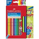 Faber-Castell 201640 - 14er Promoetui Colour Grip & 2 Grip-Filzstifte