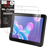 TECHGEAR 2 Stück GLAS Schutzfolie kompatibel mit Samsung Galaxy Tab Active Pro 10.1 Zoll und Active 4 Pro (SM-T540/T545/T547/T630/T637), Displayschutzfolie aus gehärtetem Glas [Crystal Clarity]