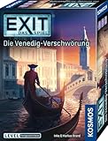 KOSMOS 684396 EXIT - Das Spiel - Die Venedig-Verschwörung, Level: Fortgeschrittene, Escape Room Spiel, EXIT Game für 1-4 Spieler ab 12 Jahre, EIN einmaliges Gesellschaftsspiel