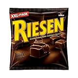 RIESEN – 1 x 377g – Bonbons mit Schokokaramell in kräftiger, dunkler Schokolade