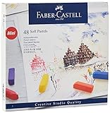 Faber-Castell 128248 Mini weiche Pastellkreide Studioqualität 48 Etui