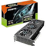 Gigabyte NVIDIA GeForce RTX 4060 EAGLE OC Graphics Card - 8GB GDDR6, 128-bit, PCI-E 4.0, 2505MHz Core Clock, 2x DP 1.4, 2x HDMI 2.1a, NVIDIA DLSS 3 - GV-N4060EAGLE OC-8GD