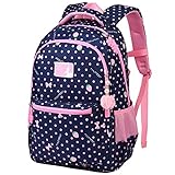 Atarni Rucksack Mädchen Kinderrucksack Schulrucksack Kinder - Grundschule Schultaschen Mädchen Vorschulrucksack Kindergartenrucksack Schulranzen mit Brustgurt Freizeit School Backpack for Girls