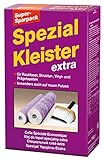 Baufan Extra Spezial-Kleister Super Sparpack 1kg I Kunstharzverstärkter Tapetenkleister mit hoher Klebkraft für Rauhfaser & schwere Tapeten